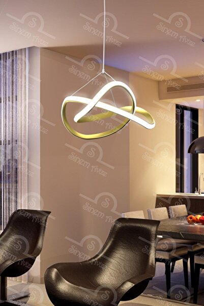 Elektroyou Efsane Modern Beyaz Power Ledli Avize