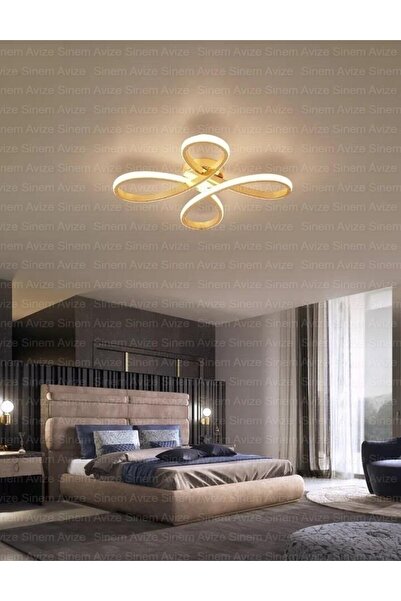 Elektroyou Ahenk Eskitme Plafonyer Modern Ultra Günışığı Ledli Avize