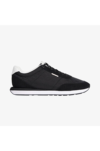 Calvin Klein Retro Runner Ripstop Erkek Siyah Sneaker
