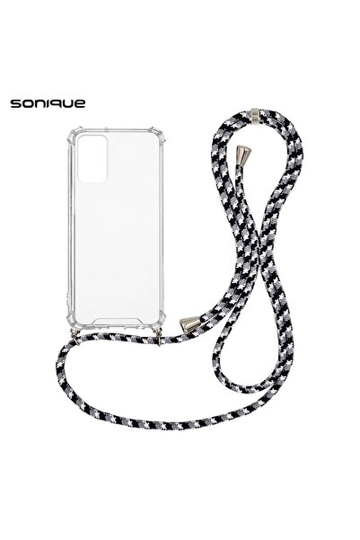 Sonique Θήκη Σιλικόνης με Κορδόνι Armor Clear Xiaomi Redmi Note 10 / Redmi No...