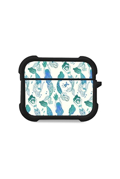 Sonique Θήκη Σιλικόνης Ocean Series για AirPods Pro / Pro 2 Γοργόνες