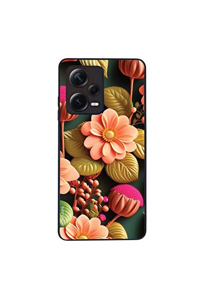Sonique Θήκη 3D Flower Series για Xiaomi Redmi Note 12 Pro Plus Σομόν