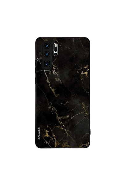 Sonique Θήκη Marble Series για Huawei P30 Pro Μαύρο 01