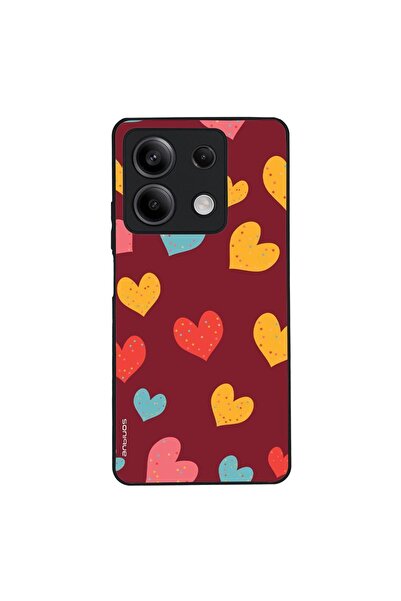 Sonique Θήκη Heart Series για Xiaomi Redmi Note 13 5G Μπορντώ