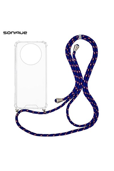 Sonique Θήκη Σιλικόνης με Κορδόνι Armor Clear Realme 12 5G / Realme 12x Rainb...