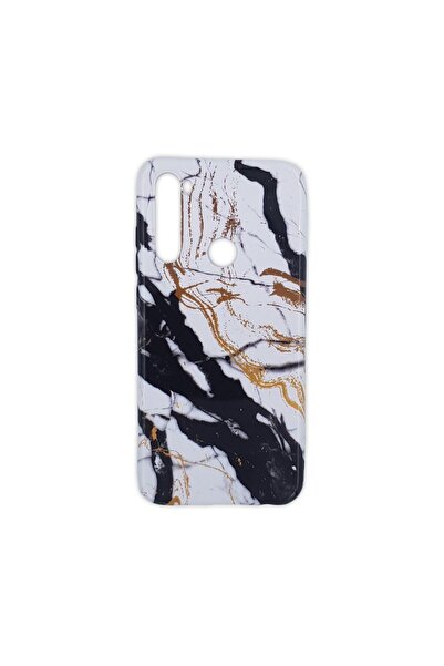 OEM Θήκη Marble Silicon Xiaomi Redmi Note 8T Black / White