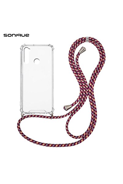 Sonique Θήκη Σιλικόνης με Κορδόνι Armor Clear Xiaomi Redmi Note 8 / Redmi Not...