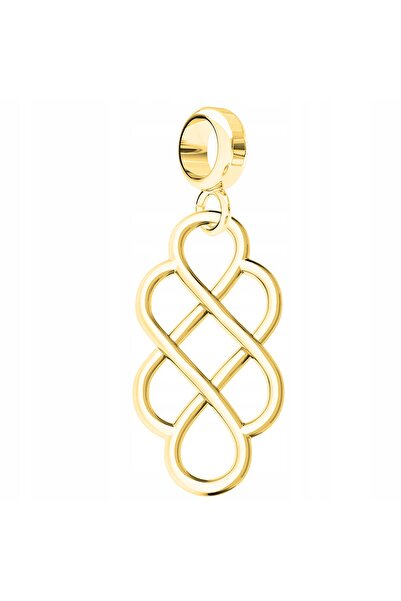 Larezo Pandantiv Tip Charm Pentru Bratari Modulare, Argint 925 Placat Cu Aur ...