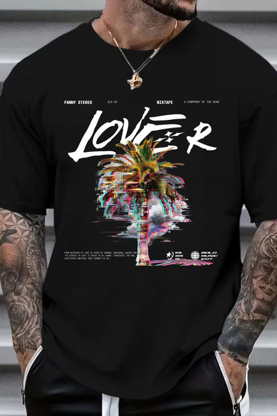 Sarah's Boutique Men's T-shirt – 100% cotton – "Lover"