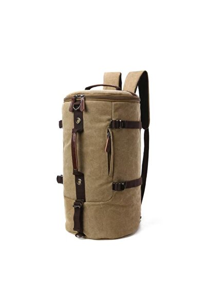 My Easy Shop Canvas Fabric Travel Backpack