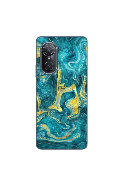 OEM Husa compatibila cu Huawei Nova 9 SE Silicon Gel Tpu Model Abstract Gemst...