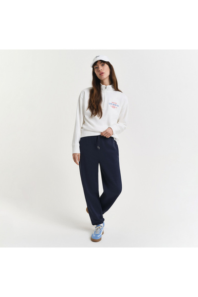 Gant Kadın Lacivert Regular Fit Eşofman Altı