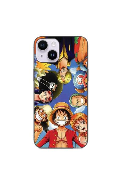 OEM Husa compatibila cu Apple iPhone 15 Silicon Gel Tpu Model One Piece Crew