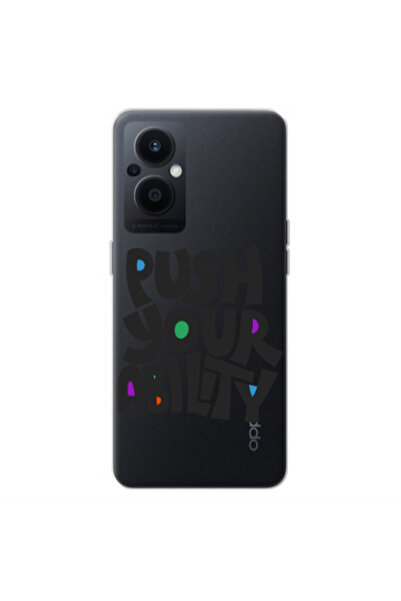 Other Oppo Reno 7 Lite Push Your Ability Transparent Silicone TPU Θήκη