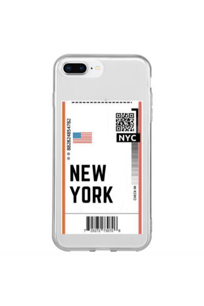 Other Apple iPhone 7 Plus New York NYC Transparent Silicone TPU Θήκη