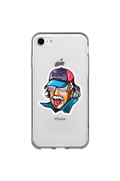 Other Apple iPhone SE 2020 Einstein Transparent Silicone TPU Θήκη