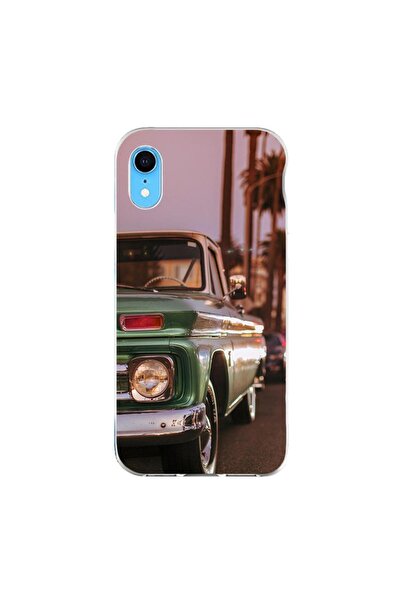 OEM Husa compatibila cu Apple iPhone XR Silicon Gel Tpu Model Pickup Truck
