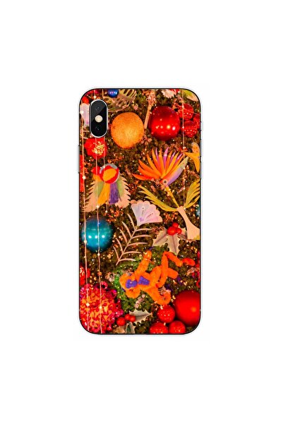 OEM Husa compatibila cu Apple iPhone XS Max Silicon Gel Tpu Model Craciun Dec...