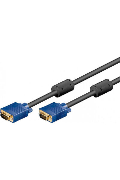 goobay Καλώδιο VGA αρσενικό σε VGA αρσενικό Μπλε 10μ (93378)
