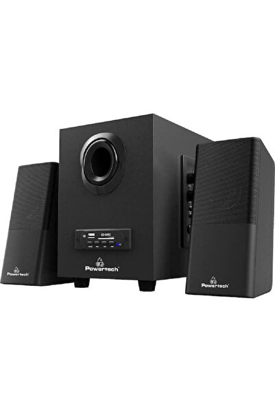 POWERTECH PT-846 Ηχεία 2.1 με Bluetooth 16W Μαύρο