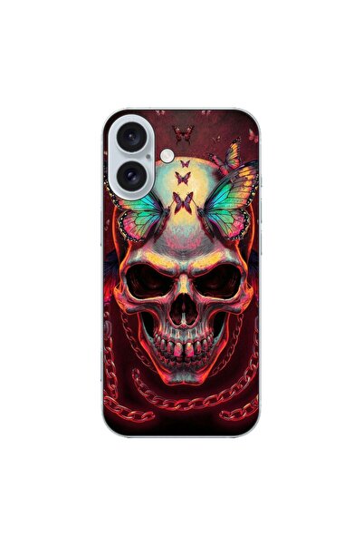 OEM Θήκη συμβατή με Apple iPhone 16, από σιλικόνη gel TPU, με ολογραφικό κραν...