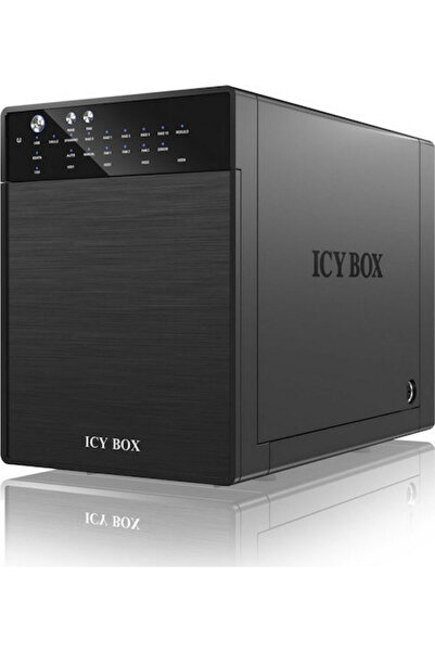 ICY BOX Θήκη για 4 Σκληρούς Δίσκους 3.5 " SATA III με Σύνδεση USB 3.0 / eSATA...