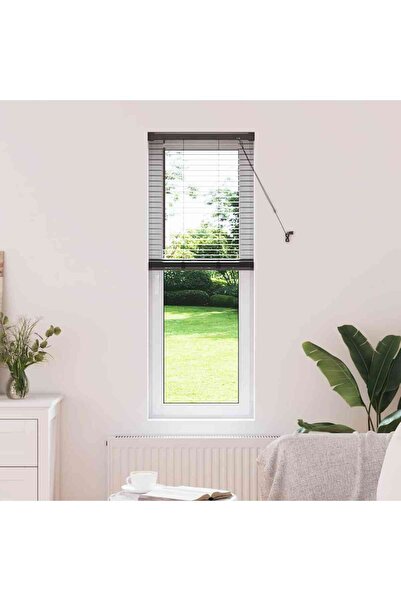 vidaxl Βενετσιάνικες Ρόδες Μαύρο 130 x 45 εκ Αλουμίνιο