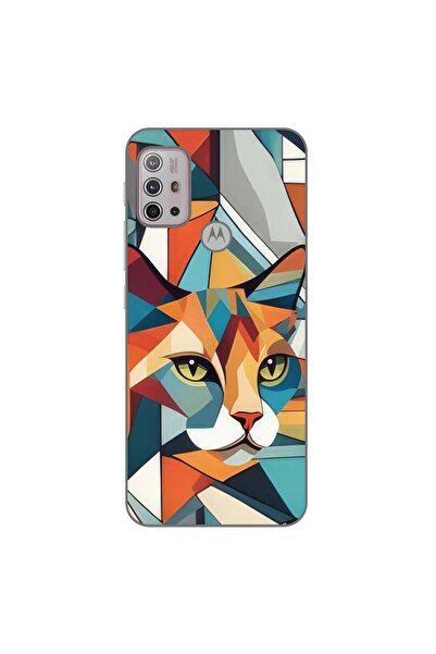 OEM Husa compatibila cu Motorola Moto G10, G30 Silicon Gel Tpu Model Cubic Ca...