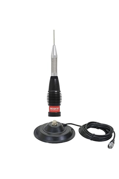 Storm Pachet antenă radio CB ML145 Negru, Bază magnetică Megawatt 145PL