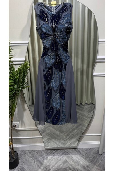 Jood Women's Embroidered Midi Dress