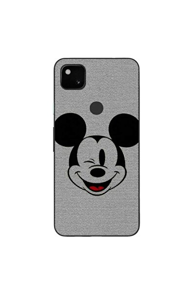 OEM Husa compatibila cu Google Pixel 4A Silicon Gel Tpu Model Mickey