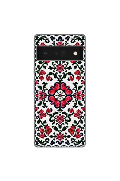OEM Θήκη συμβατή με Google Pixel 6 Pro από σιλικόνη gel TPU με σχέδιο παραδοσ...