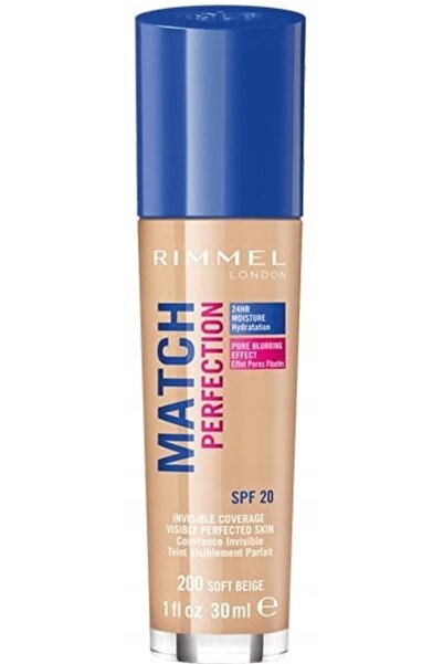 Rimmel Fond de ten Match Perfection pentru femei, bej, 30 ml