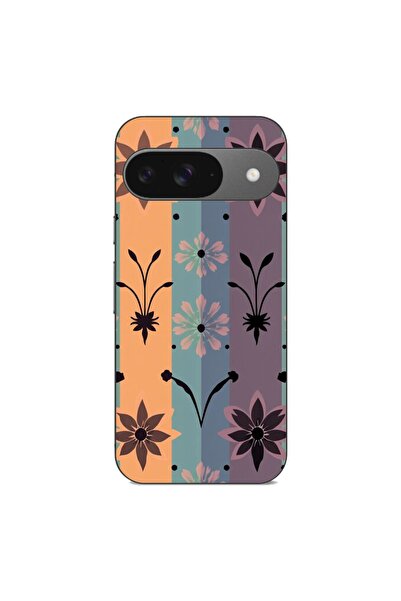 OEM Husa compatibila cu Google Pixel 9 Silicon Gel Tpu Model Vintage Decal Fl...
