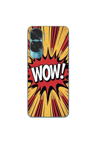 OEM Husa compatibila cu Honor 90 Lite 5G Silicon Gel Tpu Model Comic Book WOW...