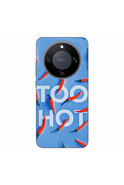 OEM Husa compatibila cu Honor Magic8 Lite Silicon Gel Tpu Model Mesaj Too Hot
