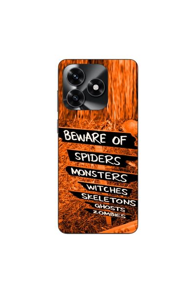 OEM Husa compatibila cu Honor X5c Plus Silicon Gel Tpu Model Halloween Beware...
