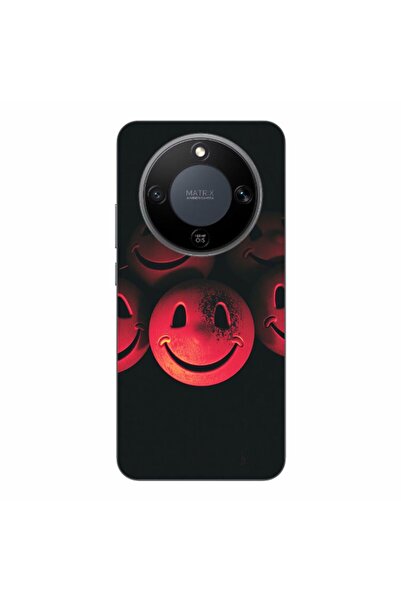 OEM Husa compatibila cu Honor Magic8 Lite Silicon Gel Tpu Model Grungy Smiley...