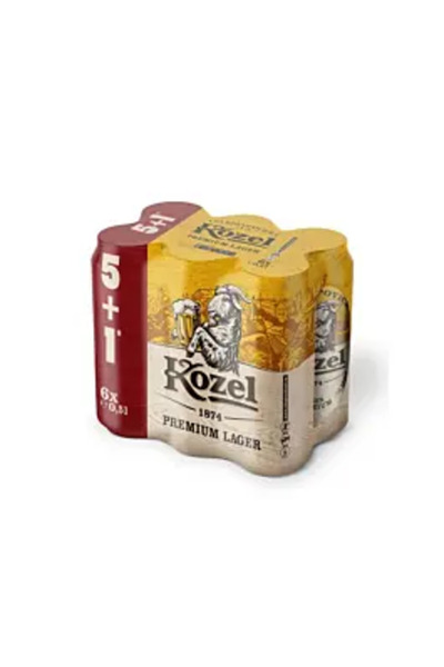 Kozel Doză de bere premium 500 ml 5+1