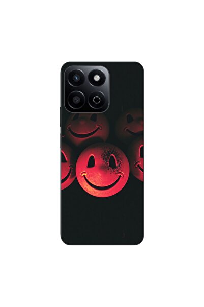 OEM Husa compatibila cu Honor 200 Smart Silicon Gel Tpu Model Grungy Smiley F...