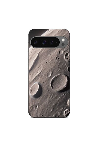 OEM Калъф, съвместим с Google Pixel 9 Pro XL, силиконов гел TPU модел  "Лунна...