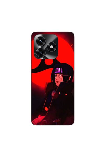 OEM Θήκη συμβατή με Honor X5c Plus από σιλικόνη gel TPU με σχέδιο Itachi Shar...