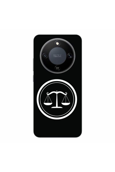 OEM Θήκη συμβατή με Honor Magic8 Lite από σιλικόνη gel TPU με σχέδιο Ζυγαριές...