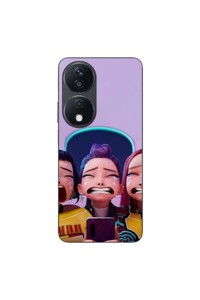 OEM Husa compatibila cu Honor X7b Silicon Gel Tpu Model KPop Demon Hunters Cr...