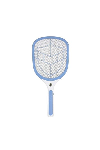 Geepas Rechargeable Insect Swatter - Mosquito/Fly Killer Racket with LED, Fas...