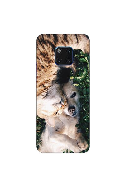 OEM Husa compatibila cu Huawei Mate 20 Pro Silicon Gel Tpu Model Caine si Pisica