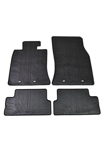 Gledring Set covorase auto din cauciuc Mini Cooper/ One 2006-02.2014, Negru, ...