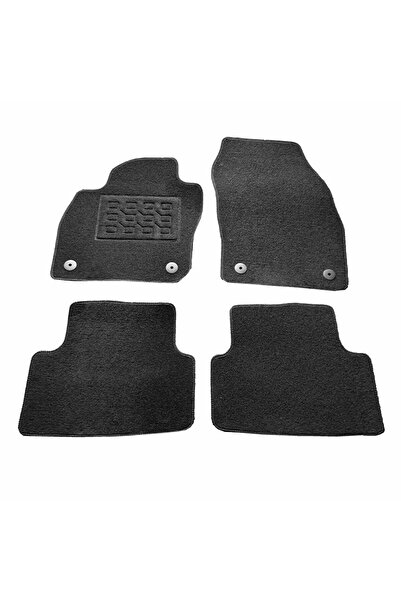 Best Auto Vest Covorase mocheta VW T-Cross 2019-prezent, Negre, set de 4 Buc.