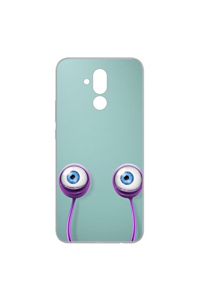 OEM Θήκη συμβατή με Huawei Mate 20 Lite Σιλικόνης Gel TPU με σχέδιο Μάτια Σαλ...