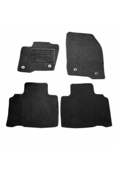 Best Auto Vest Covorase mocheta Ford Edge 2016-prezent, Negre, set de 4 Buc.